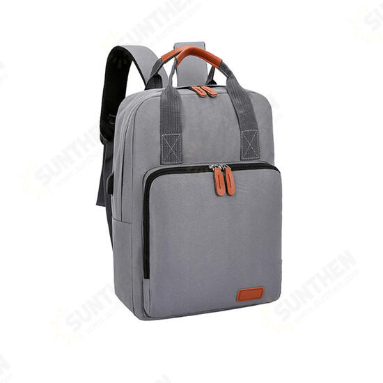 3PCS Laptop Bag Backpack Shoulder Bag Crossbody Bag Handbag Wallet With External USB Chaging Port