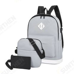 3PCS Men Women Boys Girls Backpack School Shoulder Bag Bookbags Travel Bags Laptop Bag 3PCS Men Women Boys Girls Backpack School Shoulder Bag Bookbags Travel Bags Laptop Bag
