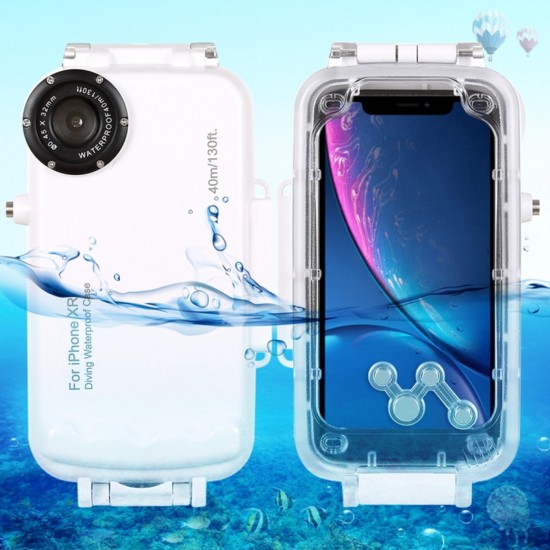 40m Diving Anti-pressure Anti-explosion Shockproof Waterproof Case For iPhone XS Max/XR/X/XS/8 Plus/7 Plus/8/7