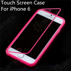 4.7 Inch TPU Scrub With Touch Screen Function Back Case For iPhone 6