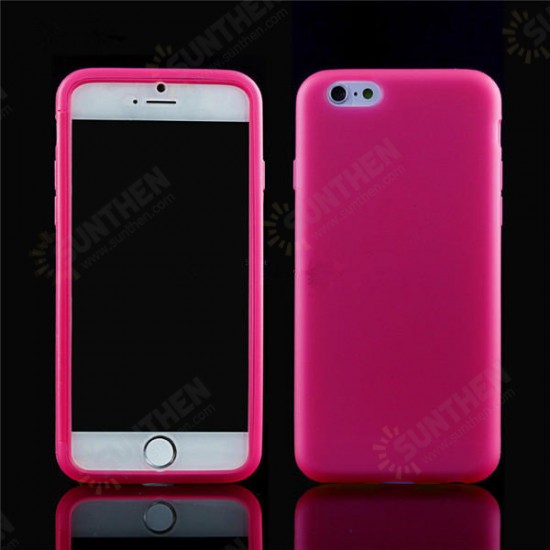 4.7 Inch TPU Scrub With Touch Screen Function Back Case For iPhone 6