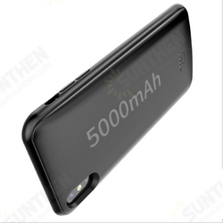 5000mAh External Battery Charger Power Bank Audio Adapter Magnetic Protective Case for iPhone XR / iP XS Max