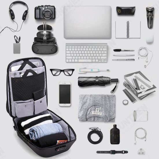 Anti Theft Customs Lock Laptop Backpack Bag Travel Bag With USB Charging Port Anti Theft Customs Lock Laptop Backpack Bag Travel Bag With USB Charging Port