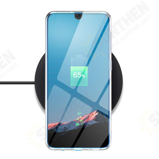 Crystal Clear Transparent Ultra-thin Non-yellow Soft TPU Protective Case for Samsung Galaxy A30 2019