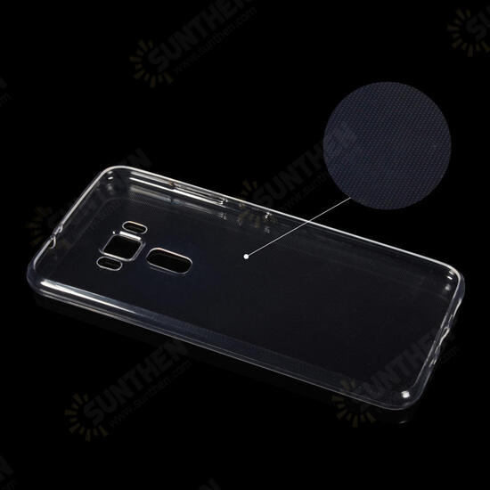 Crystal Clear Transparent Ultra-thin Soft TPU Protective Case for ASUS Zenfone 3 ZE552KL