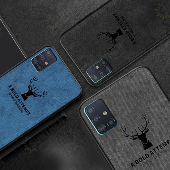 Deer Classic Canvas Cloth Shockproof TPU Protective Case for Samsung Galaxy S20+ / Galaxy S20 Plus Deer Classic Canvas Cloth Shockproof TPU Protective Case for Samsung Galaxy S20+ / Galaxy S20 Plus