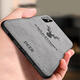 Deer Classic Canvas Cloth Shockproof TPU Protective Case for Samsung Galaxy S20 Deer Classic Canvas Cloth Shockproof TPU Protective Case for Samsung Galaxy S20