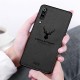 Deer Shockproof Cloth&TPU Protective Case For Xiaomi Mi9 / Mi 9 Transparent Edition