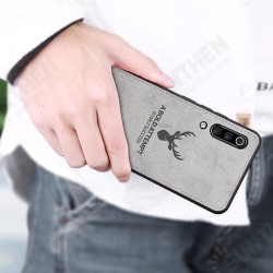 Deer Shockproof Cloth&TPU Protective Case For Xiaomi Mi9 / Xiaomi Mi 9 Transparent Edition Non-original Deer Shockproof Cloth&TPU Protective Case For Xiaomi Mi9 / Xiaomi Mi 9 Transparent Edition Non-original