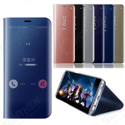 Mirror Auto Sleep Full Body Shockproof Protective Case For Xiaomi Mi A2 / Xiaomi Mi 6X Non-original Mirror Auto Sleep Full Body Shockproof Protective Case For Xiaomi Mi A2 / Xiaomi Mi 6X Non-original