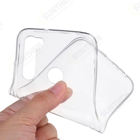 Transparent Ultra-thin Non-yellow Soft TPU Protective Case for Xiaomi Redmi Note 8T Non-original