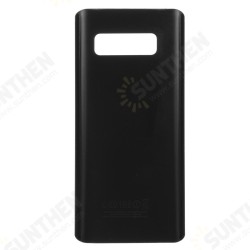 Back Glass Battery Cover With Camera Lens Frame for Samsung Galaxy Note 8