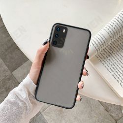 Matte Translucent Shockproof Anti-Fingerprint with Lens Protector Hard PC & Soft TPU Edge Protective Case for Huawei P40 Matte Translucent Shockproof Anti-Fingerprint with Lens Protector Hard PC & Soft TPU Edge Protective Case for Huawei P40