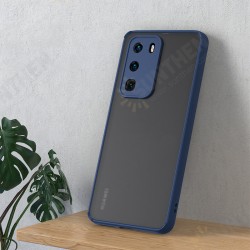 Matte Translucent Shockproof Anti-Fingerprint with Lens Protector Hard PC & Soft TPU Edge Protective Case for Huawei P40 Matte Translucent Shockproof Anti-Fingerprint with Lens Protector Hard PC & Soft TPU Edge Protective Case for Huawei P40