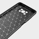 For POCO X3 PRO / POCO X3 NFC Case Carbon Fiber Texture with Lens Protector Shockproof Silicone Protective Case Back Cover