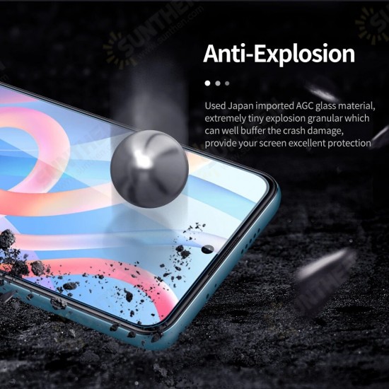 1Pcs/2Pcs/3Pcs/5Pcs For Poco M4 Pro 5G HD Tempered Film Amazing H+PRO 9H Anti-Explosion Anti-Scratch Full Coverage Tempered Glass Protector Non-Original