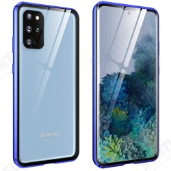 2 in 1 Magnetic Flip Double-sided Tempered Glass + Metal Lens Protector Full Body Protective Case for Samsung Galaxy S20+ / Galaxy S20 Plus 5G 2020 2 in 1 Magnetic Flip Double-sided Tempered Glass + Metal Lens Protector Full Body Protective Case for Samsung Galaxy S20+ / Galaxy S20 Plus 5G 2020