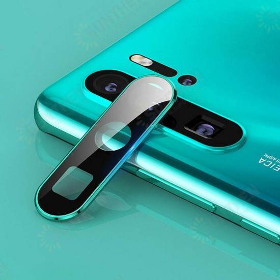 2 in 1 Metal +Tempered Glass Anti-scratch Rear Phone Lens Protector for Samsung Galaxy Note 10 / Galaxy Note 10 Plus / S10 / S10 plus