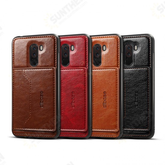 2-in-1 Multifunction With Wallet With Stand PU Leather Protective Case For Xiaomi Pocophone F1