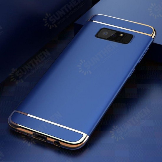 3 In 1 Combo Electroplating PC Case For Samsung Galaxy Note 8