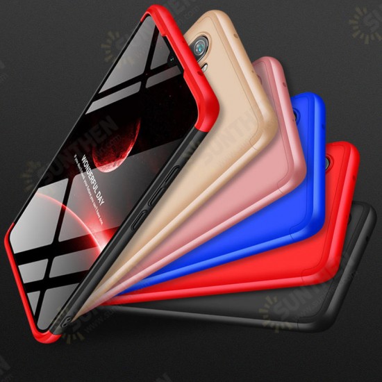 3 in 1 Detachable Matte PC Double Dip 360° Full Cover Protective Case for Xiaomi Mi Note 10 / Xiaomi Mi Note 10 Pro / Xiaomi Mi CC9 Pro