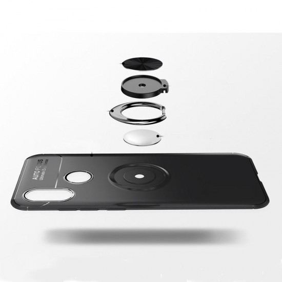 360° Adjustable Metal Ring Magnetic PC Protective Case for Xiaomi Mi A2 / Xiaomi Mi 6X Non-original
