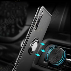 360° Rotating Ring Holder Magnetic Adsorption Shockproof Protective Case for Xiaomi Mi9 / Mi 9 Transparent Edition Non-original