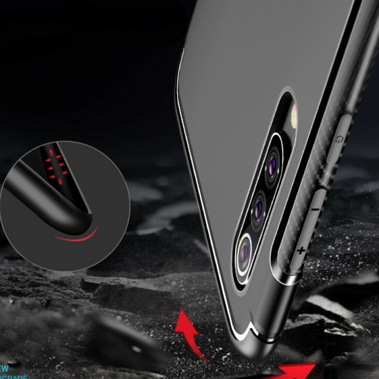 360° Rotating Ring Holder Magnetic Adsorption Shockproof Protective Case for Xiaomi Mi9 / Mi 9 Transparent Edition Non-original