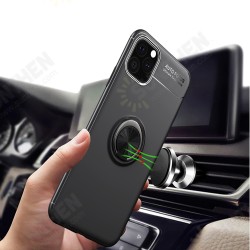 360° Rotating Magnetic Ring Holder Soft Silicone Shockproof Protective Case for iPhone 11 6.1 inch