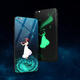 3D Night Luminous Tempered Glass Protective Case for iPhone 6/6s