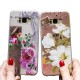 3D Relief Printing Flower & Birds Soft Protective Case for Samsung Galaxy S8 Plus