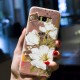 3D Relief Printing Flower & Birds Soft Protective Case for Samsung Galaxy S8 Plus