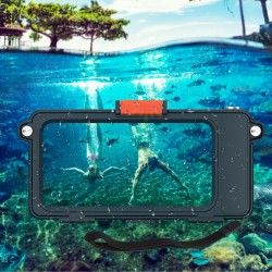 6.7 inch Professional IP68 Waterproof Mobile Phone Case with Transparent Window Take Picture Shockproof Underwater Diving Surfing Protective Case for iPhone Series 6.7 inch Professional IP68 Waterproof Mobile Phone Case with Transparent Window Take Picture Shockproof Underwater Diving Surfing Protective Case for iPhone Series