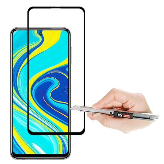 9H Full Coverage Tempered Glass Screen Protector + Soft TPU Protective Case for Xiaomi Redmi Note 9s / Redmi Note 9 Pro / Redmi Note 9 Pro Max Non-original