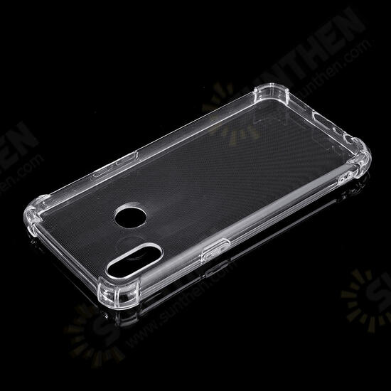 Air Bag Shockproof Transparent Soft TPU Back Cover Protective Case for 3