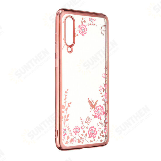 Anti-Scratch Soft TPU Plating Colorful Protective Case for Xiaomi Mi9 / Mi 9 Transparent Edition (6.39inch)