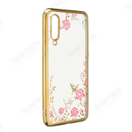 Anti-Scratch Soft TPU Plating Colorful Protective Case for Xiaomi Mi9 / Mi 9 Transparent Edition (6.39inch)