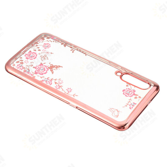 Anti-Scratch Soft TPU Plating Colorful Protective Case for Xiaomi Mi9 / Mi 9 Transparent Edition (6.39inch)