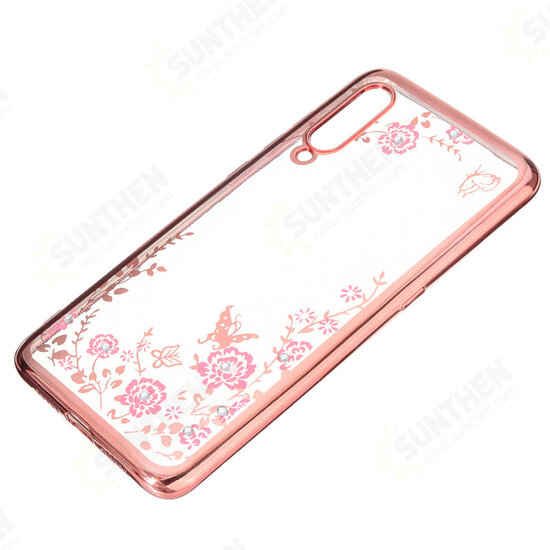 Anti-Scratch Soft TPU Plating Colorful Protective Case for Xiaomi Mi9 / Mi 9 Transparent Edition (6.39inch)