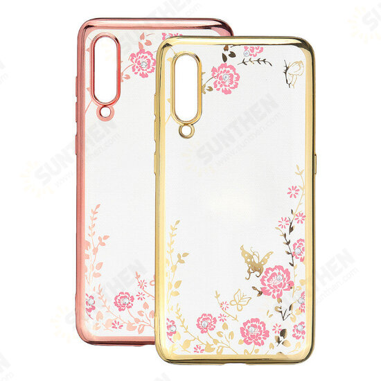 Anti-Scratch Soft TPU Plating Colorful Protective Case for Xiaomi Mi9 / Mi 9 Transparent Edition (6.39inch)