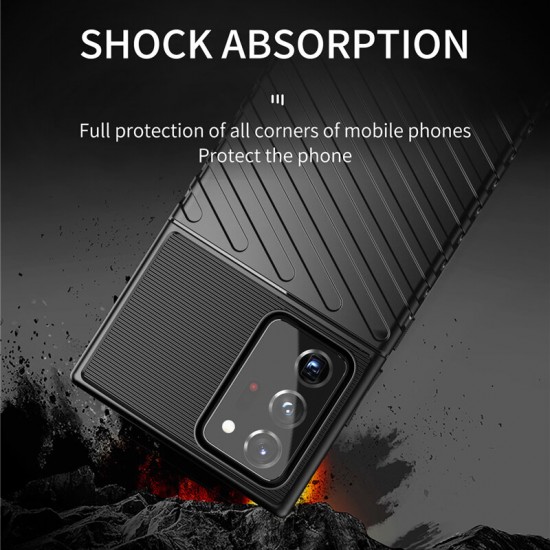 Anti-Slip Shockproof Soft Silicone Protective Case Back Cover for Samsung Galaxy Note 20 Ultra