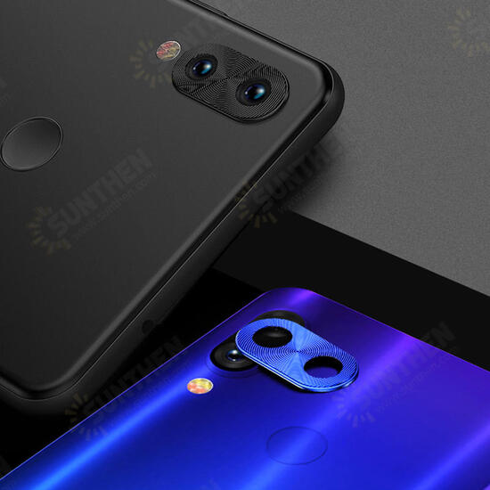 Anti-scratch Metal Circle Ring Phone Camera Lens Protector for Xiaomi Redmi 7