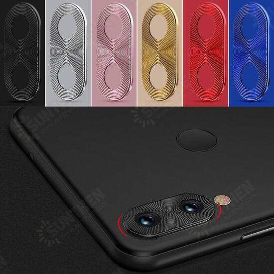 Anti-scratch Metal Circle Ring Phone Camera Lens Protector for Xiaomi Redmi 7