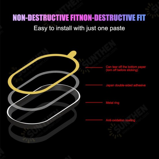 Anti-scratch Metal Circle Ring Phone Camera Lens screen Protector for Xiaomi Mi9T Pro / Xiaomi Mi 9T/ Xiaomi Redmi K20 / Redmi K20 PRO Non-original Anti-scratch Metal Circle Ring Phone Camera Lens screen Protector for Xiaomi Mi9T Pro / Xiaomi Mi 9T/ Xiaomi Redmi K20 / Redmi K20 PRO Non-original