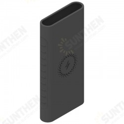 Anti-scratch Soft Silicone Protective Case Cover for Xiaomi 10000mAh Power Bank 3 Non-original Anti-scratch Soft Silicone Protective Case Cover for Xiaomi 10000mAh Power Bank 3 Non-original