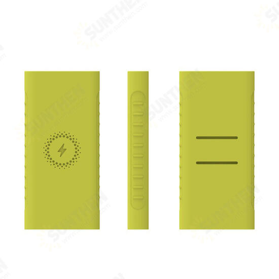Anti-scratch Soft Silicone Protective Case Cover for Xiaomi 10000mAh Power Bank 3 Non-original