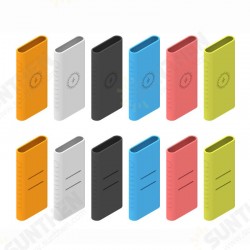 Anti-scratch Soft Silicone Protective Case Cover for Xiaomi 10000mAh Power Bank 3 Non-original Anti-scratch Soft Silicone Protective Case Cover for Xiaomi 10000mAh Power Bank 3 Non-original