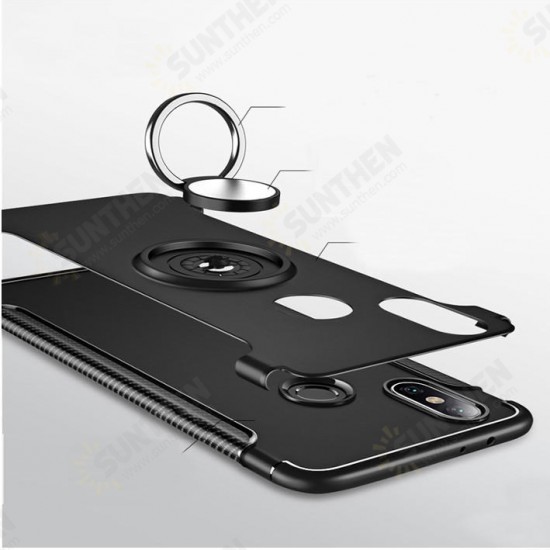 Anti-slip Shock-proof 360° Adjustable Ring Holder Protective Case for Xiaomi Mi Max 3