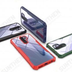 Four-Corner Bumper Transparent Acrylic Shockproof Non-Yellow Protective Case for Xiaomi Redmi 9 Non-original