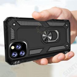Magnetic 360 Degree Rotating Ring Holder PC Shockproof Protective Case for iPhone 11 Pro Max 6.5 inch Magnetic 360 Degree Rotating Ring Holder PC Shockproof Protective Case for iPhone 11 Pro Max 6.5 inch